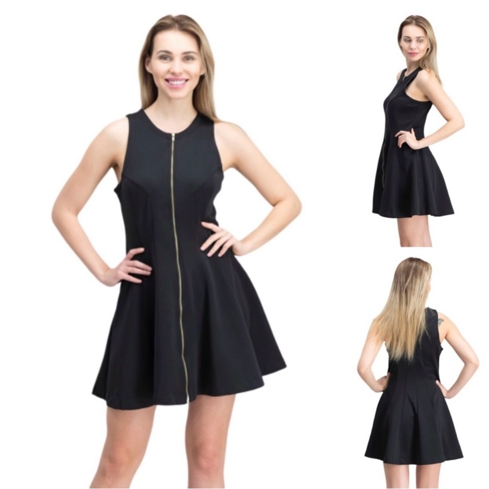 Cute Black Sleeveless Dress